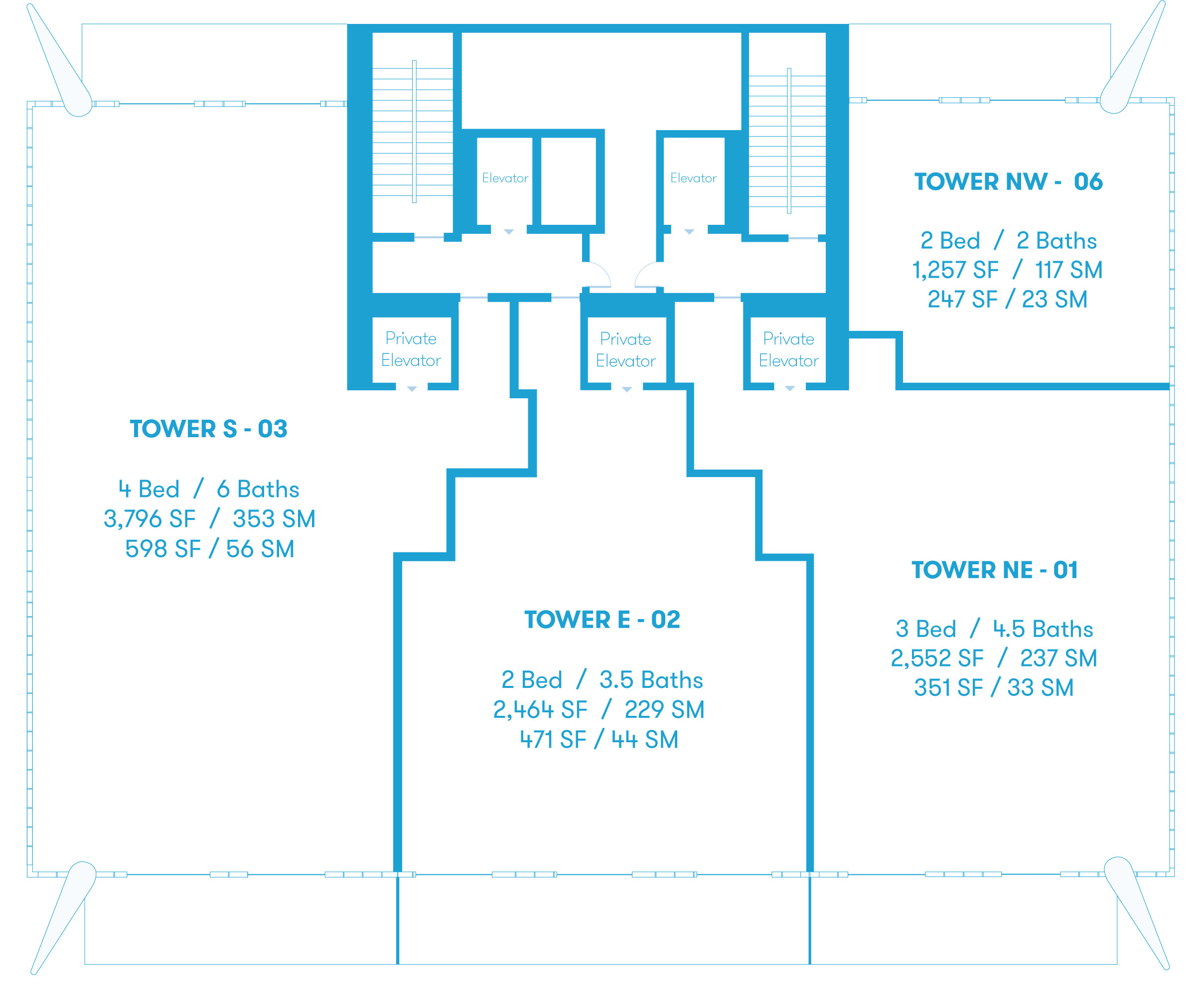 Floorplans Missoni Baia