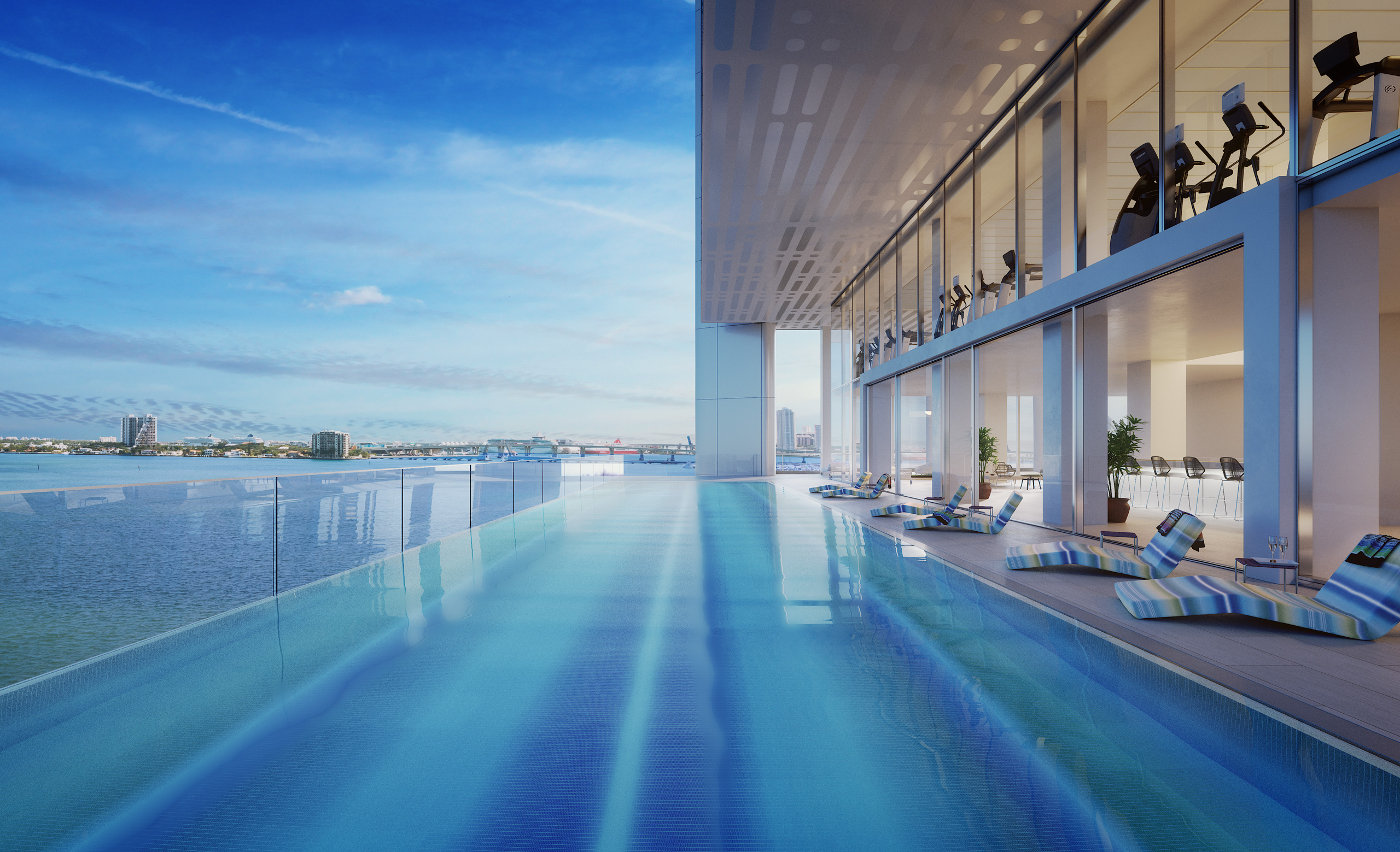 Waterfront Condos: Infinity Pool
