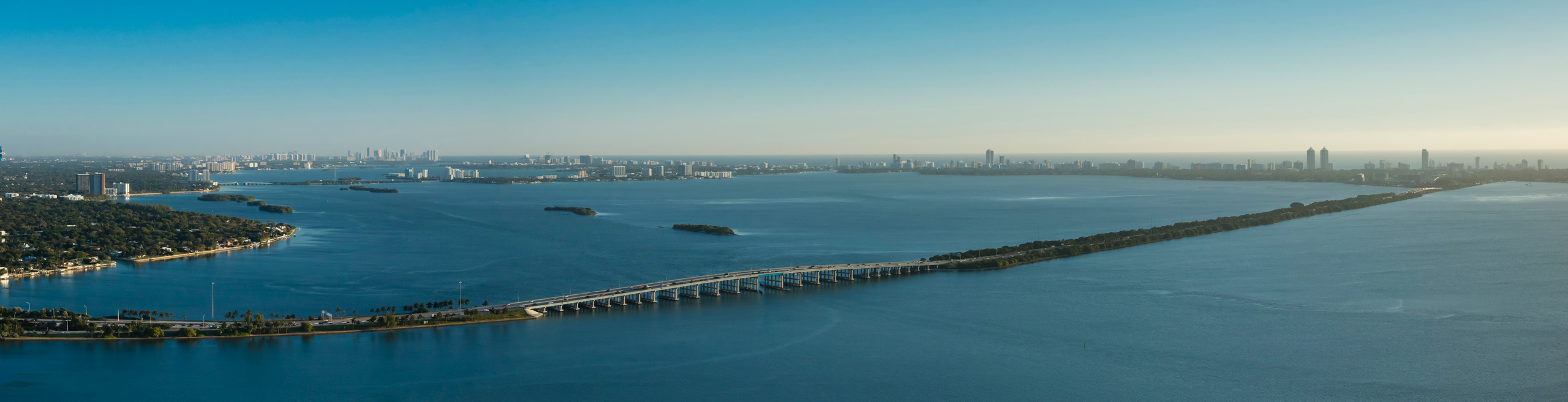 Biscayne Bay Miami North View